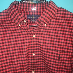 (2) NWT men's Polo shirts . Button Up.